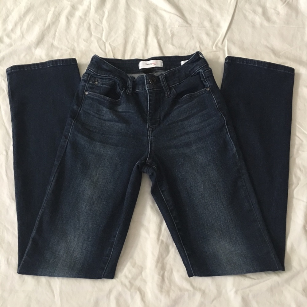 Skinnygirl Mid-Rise Straight Jeans